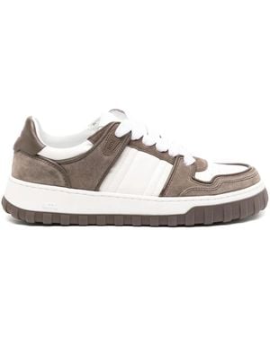 Ami Paris Leather Sneakers - White
