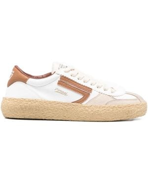 PURAAI Sneakers Met Vlakken - Naturel