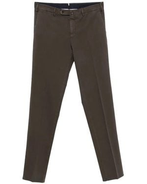 PT Torino Slim-Fit Trousers - Black