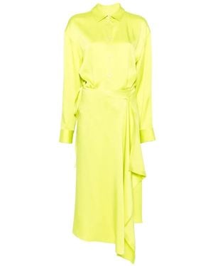 MSGM Midi-Dress - Yellow