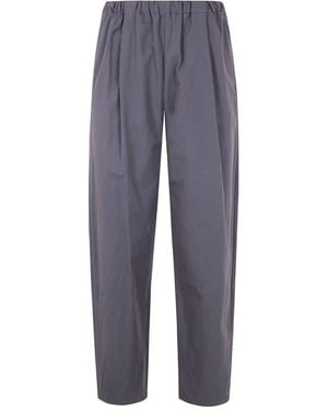 Apuntob Pantaloni Con Vita Elasticizzata - Blu