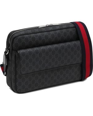 Gucci Gg Supreme Messengertas - Zwart
