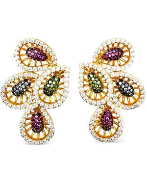Hzmer Jewelry Rangeen Earrings - Metallic
