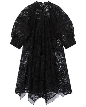 3.1 Phillip Lim Lace Mini Dress - Black