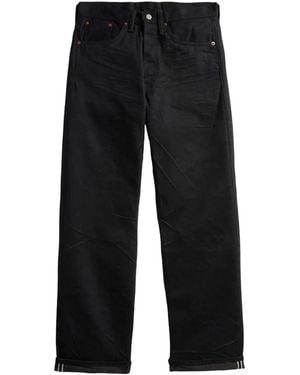 RRL Logo-Patch Jeans - Black