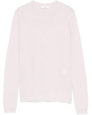 Co. Pullover Mit Rundem Ausschnitt - Braun