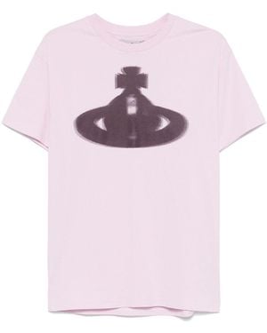 Vivienne Westwood Orb Classic T-Shirt - Pink