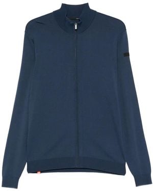 Rrd Maxell Zip-Fastening Cardigan - Blue