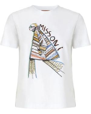 Missoni T-Shirt À Imprimé Graphique - Blanc