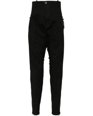 Masnada Drop-Crotch Pants - Black