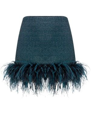 Oséree Minigonna Lumière Plumage - Blu