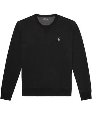 Polo Ralph Lauren Logo-embroidered Jumper - Black