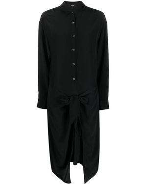 Theory Chemisier Drappeggiato - Nero