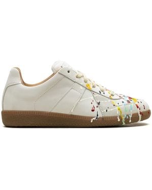Maison Margiela Paint Replica Sneakers - White