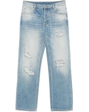 Cole Buxton Ripped Jeans - Blue