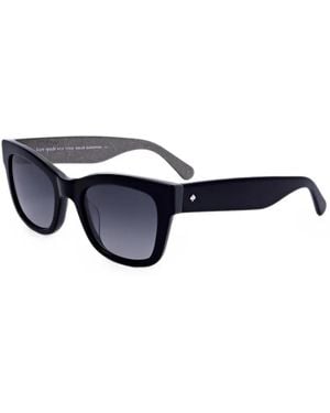 Kate Spade Glitter-Effect Square-Frame Sunglasses - Blue