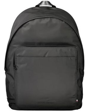Tommy Hilfiger Essential Zip-Pocket Backpack - Black
