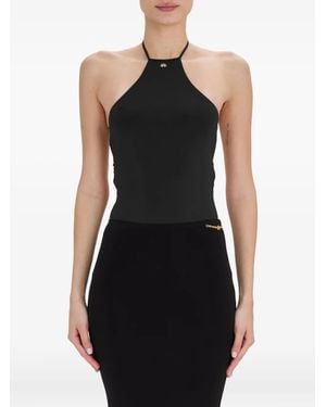 Amiri Halterneck Top - Black