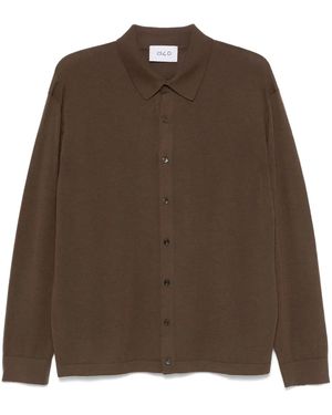 D4.0 Wool Cardigan - Brown
