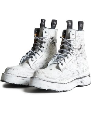 R13 Botas Single Stack - Blanco