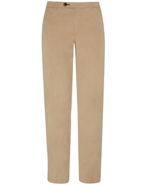 Vilebrequin Tencel Straight-Leg Trousers - Natural