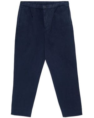 Paul Smith Pleated Elasticated trousers - Azul