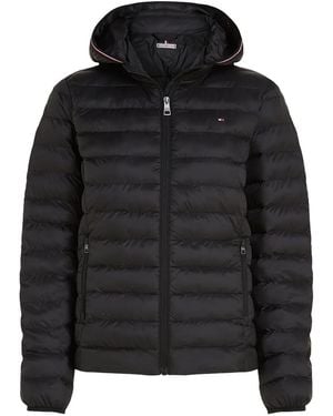 Tommy Hilfiger Giacca Con Cappuccio - Nero