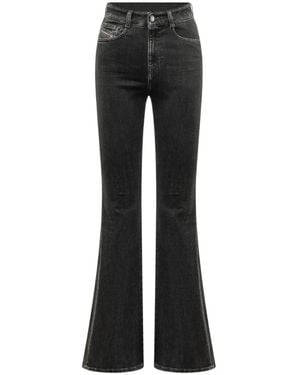 DIESEL 1973 D-Partt High Waist Bootcut Jeans - Zwart