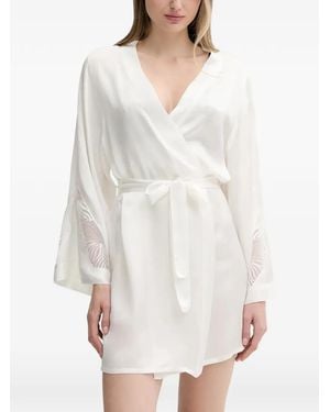 Chantelle Legend Wide-Sleeve Robe - White
