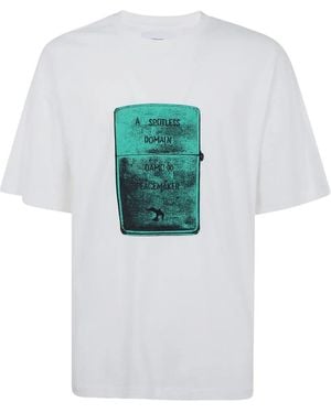OAMC Camiseta Con Estampado Gráfico - Blanco