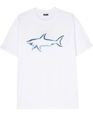 Paul & Shark ロゴ Tシャツ - ホワイト