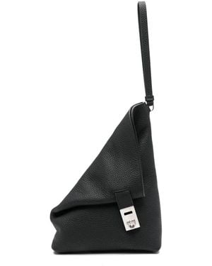 Ferragamo Handtasche Aus Leder - Schwarz