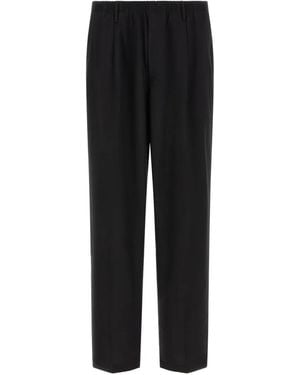 Cellar Door Ezio Pleated Pants - Black