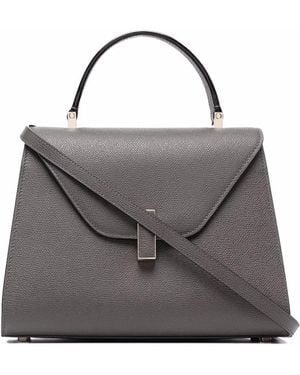 Valextra Medium Iside Tote Bag - Grey