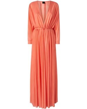 Pinko Tulle Dress - Red