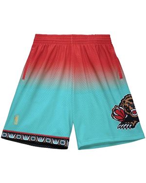 Mitchell & Ness "Vancouver Grizzlies 1996" Fadeaway Swingman Shorts - Blue