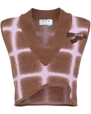 Ph5 Reyolds Vest - Brown
