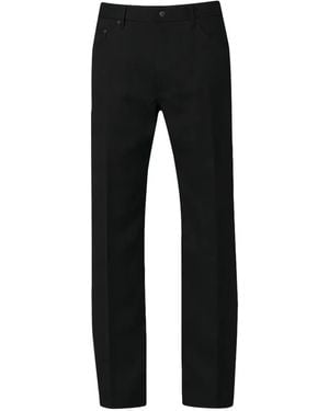 DSquared² Chic Urban Button Pants - Black