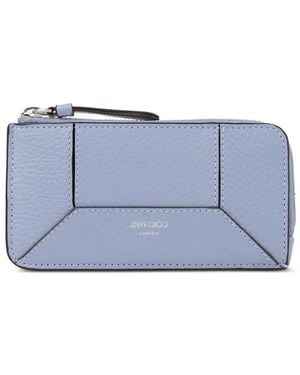 Jimmy Choo Dm Lise-Z Leather Cardholder - Blue