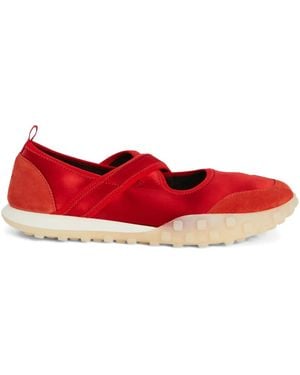 Jil Sander Moon Ballet Flats - Red