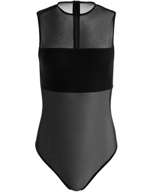 Alice + Olivia Body Estilo Bandeau - Negro