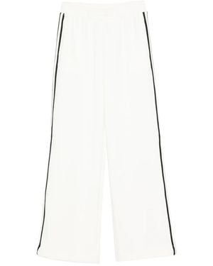 Twinset Side-Stripe Pants - White