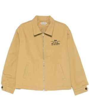 Bode Central Park Jacket - Natural