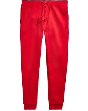 Polo Ralph Lauren Pony-Embroidery Track Pants - Red