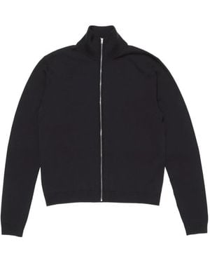 Acne Studios Cardigan Mit Reißverschluss - Blau