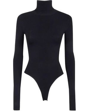 Entire studios Turtleneck Long-Sleeve Bodysuit - Blue