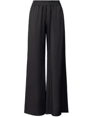 Fabiana Filippi Elasticated Pocket Palazzo Trousers - Black