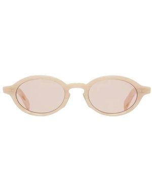 Cutler and Gross Gr13 Oval-Frame Sunglasses - Pink