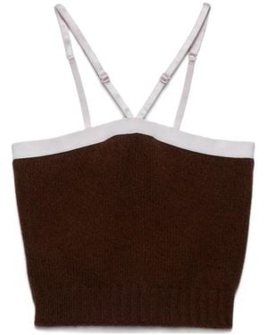 Prada Top - Marrone