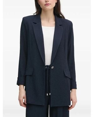Joseph Ribkoff Textured Blazer - Blue